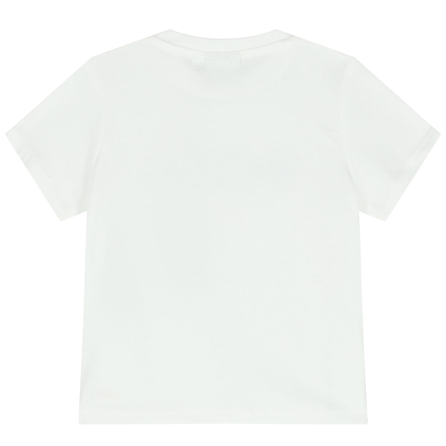 Baby Boys White Logo T-Shirt, 4, hi-res image number null