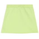 Girls Green Logo Skirt, 1, hi-res