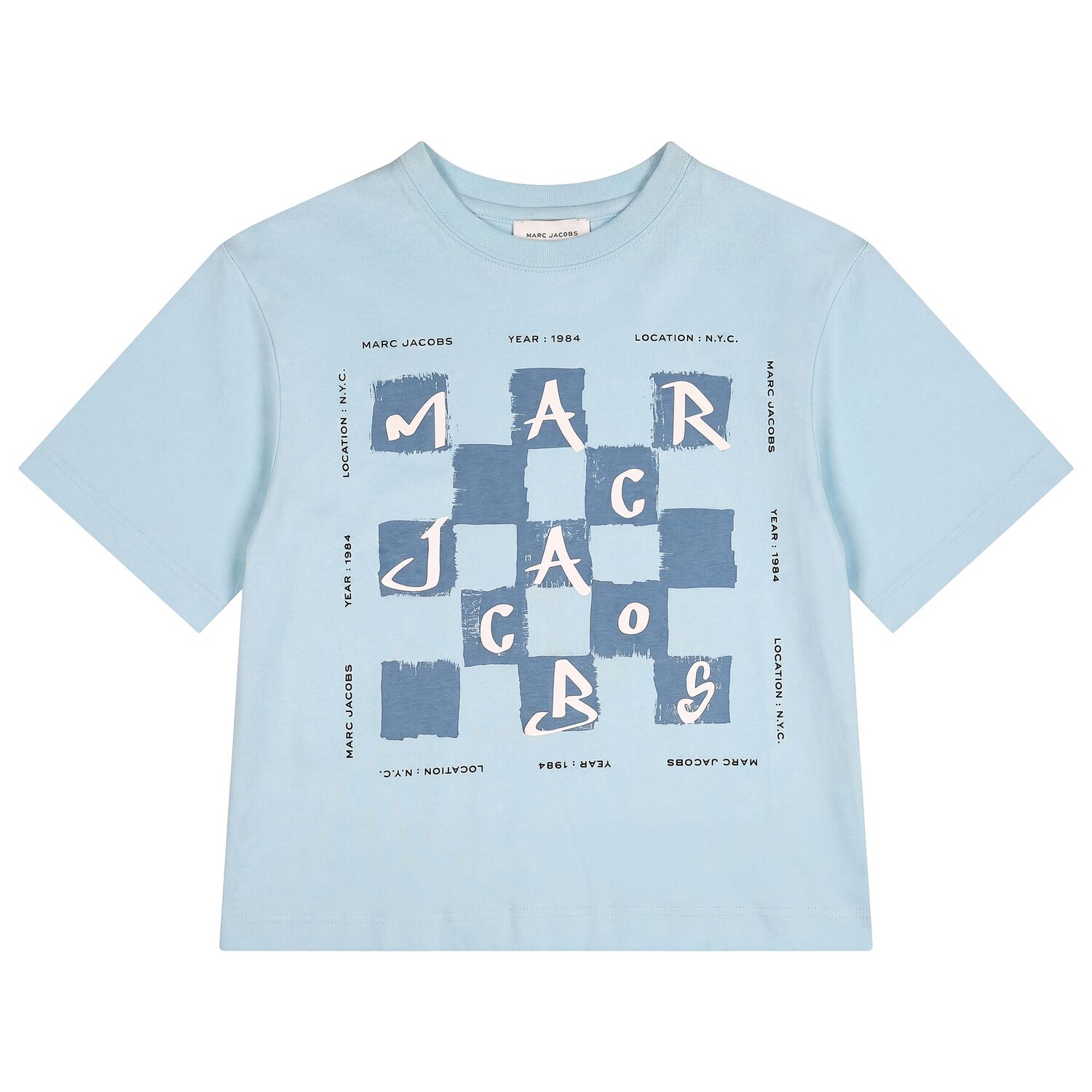 Boys Blue Logo T-Shirt, 1, hi-res