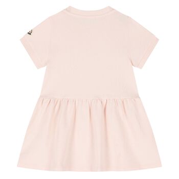 Younger Girls Pink Teddy Bear Dress