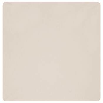 Beige Logo Baby Blanket