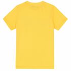 Boys Yellow Logo T-shirt, 1, hi-res
