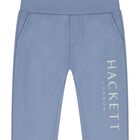 Boys Blue Logo Joggers, 1, hi-res