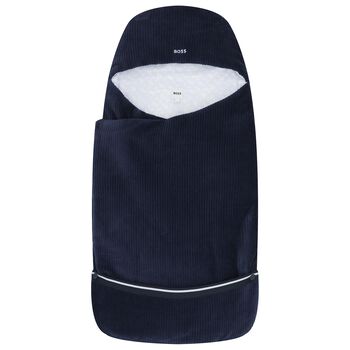 Baby Boys Navy Blue Logo Nest