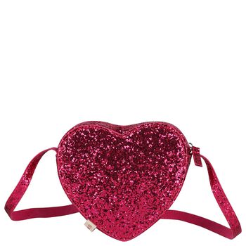 Girls Pink Bow & Cherry Handbag