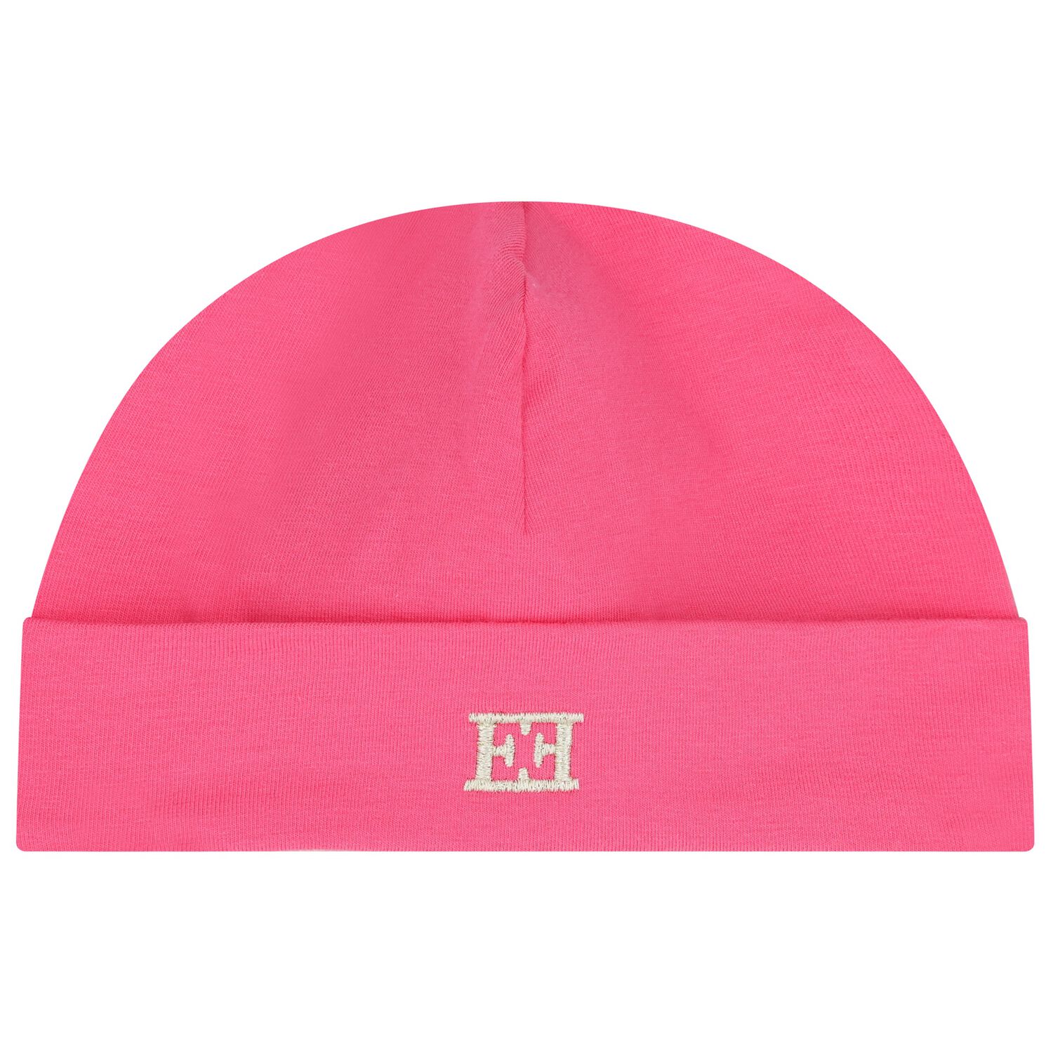 Baby Girls Pink Logo Hat, 3, hi-res