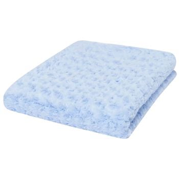 Baby Boys Blue Plush Blanket