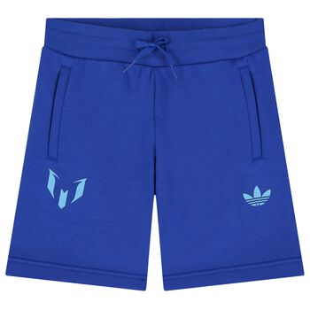 Blue Messi Logo Shorts