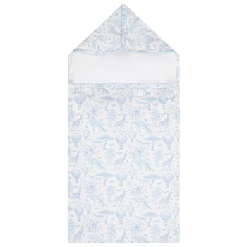 Baby Boys White & Blue Africa Nest
