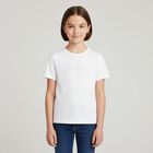 Girls Ivory Logo T-Shirt, 1, hi-res