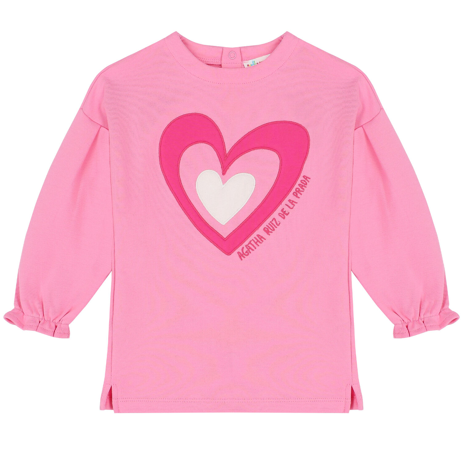 Girls Pink & Blue Heart Leggings Set, 1, hi-res image number null