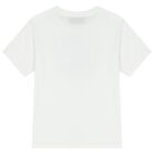 Girls White & Purple Logo T-Shirt, 1, hi-res