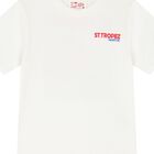 Boys White St Tropez Logo T-Shirt, 1, hi-res