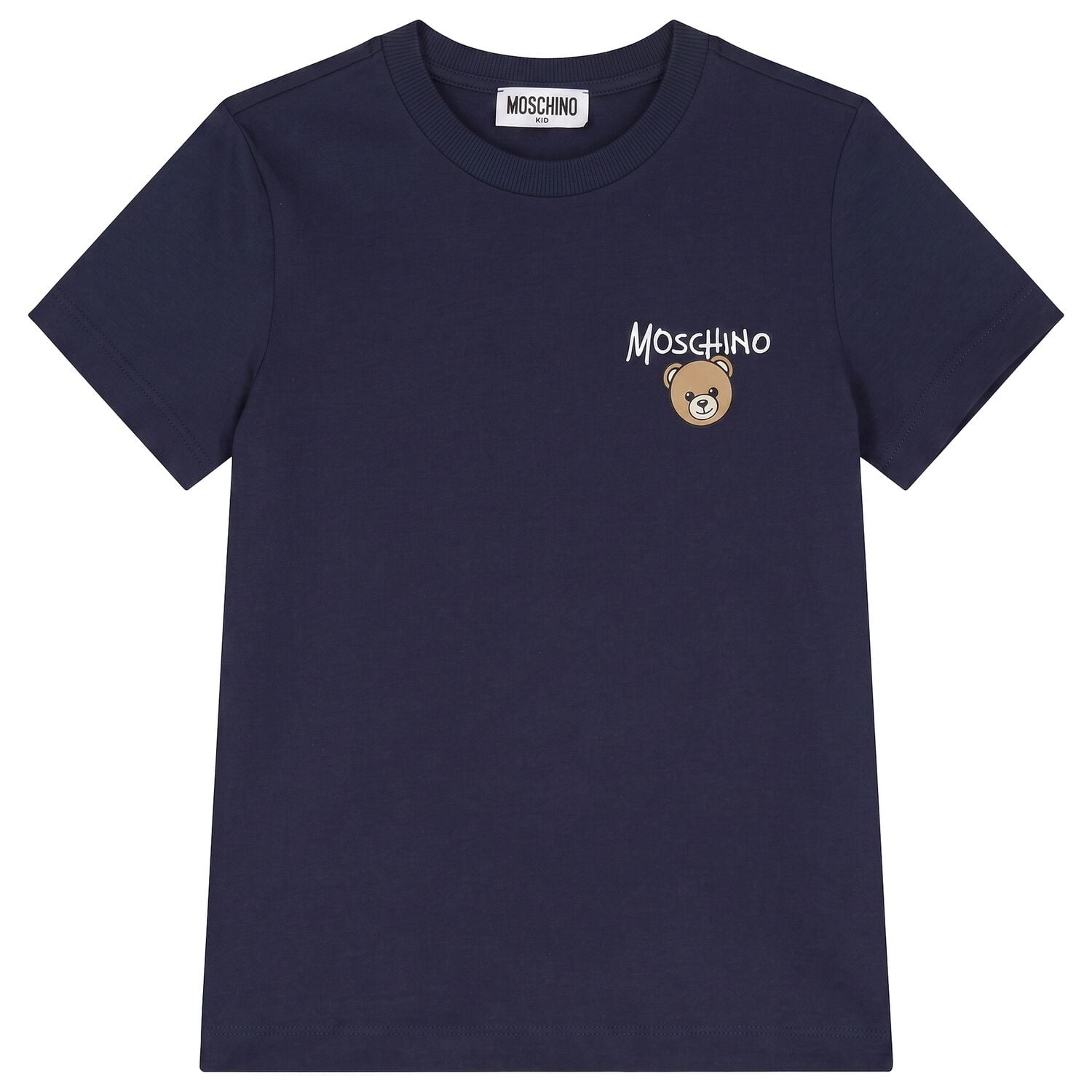 Navy Blue Teddy Bear Logo T-Shirt, 2, hi-res