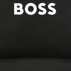 Boys Black Logo Backpack ( 42cm ), 1, hi-res