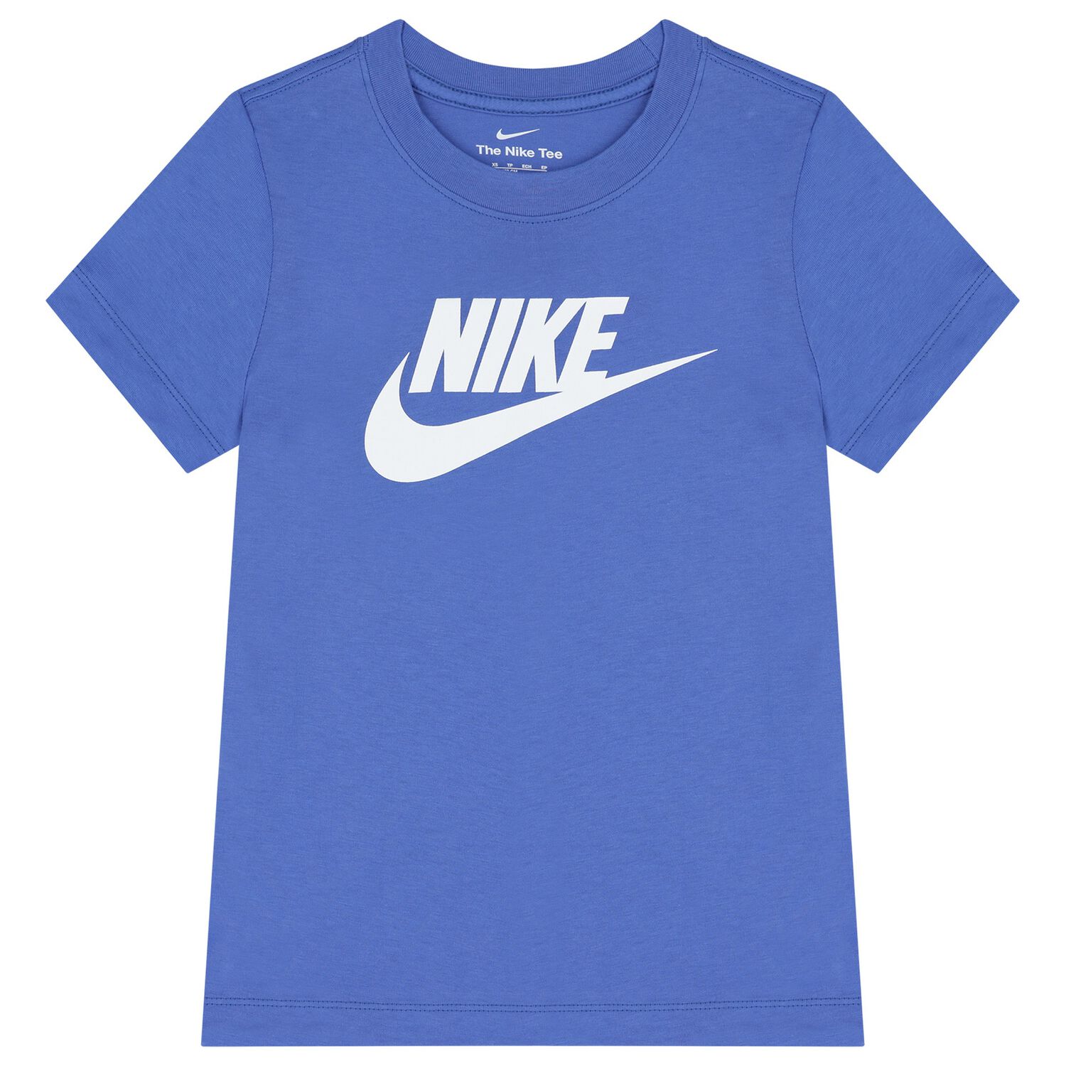 Boys Blue Logo T-Shirt, 4, hi-res