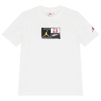 Boys White Jordan T-Shirt