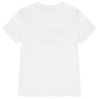 Boys White Logo T-Shirt, 2, hi-res