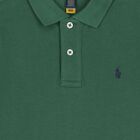 Boys Green Logo Polo Shirt , 1, hi-res