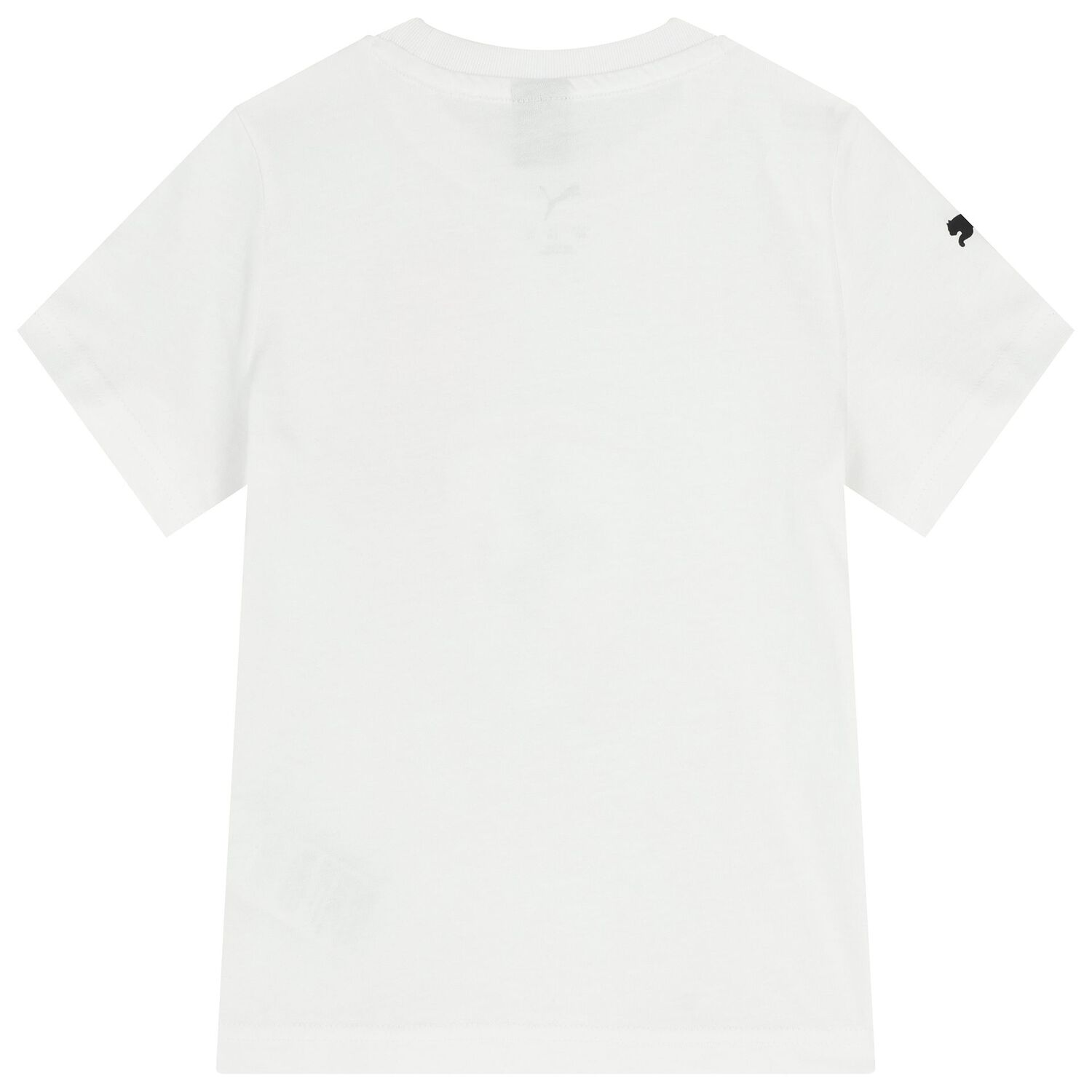 Boys White Ferrari Logo T-Shirt, 3, hi-res