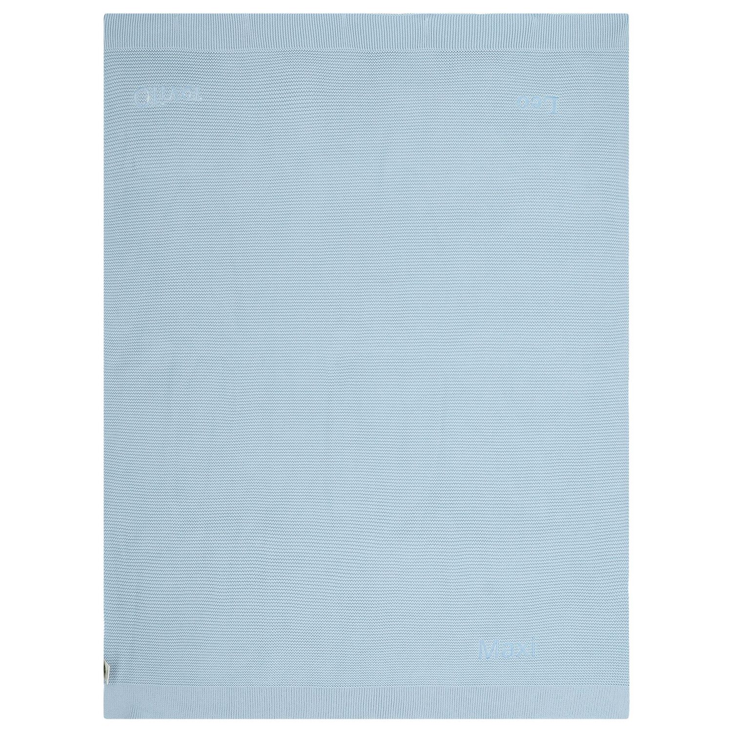 Boys Blue Personalised Teddy Baby Gift Set, 2, hi-res