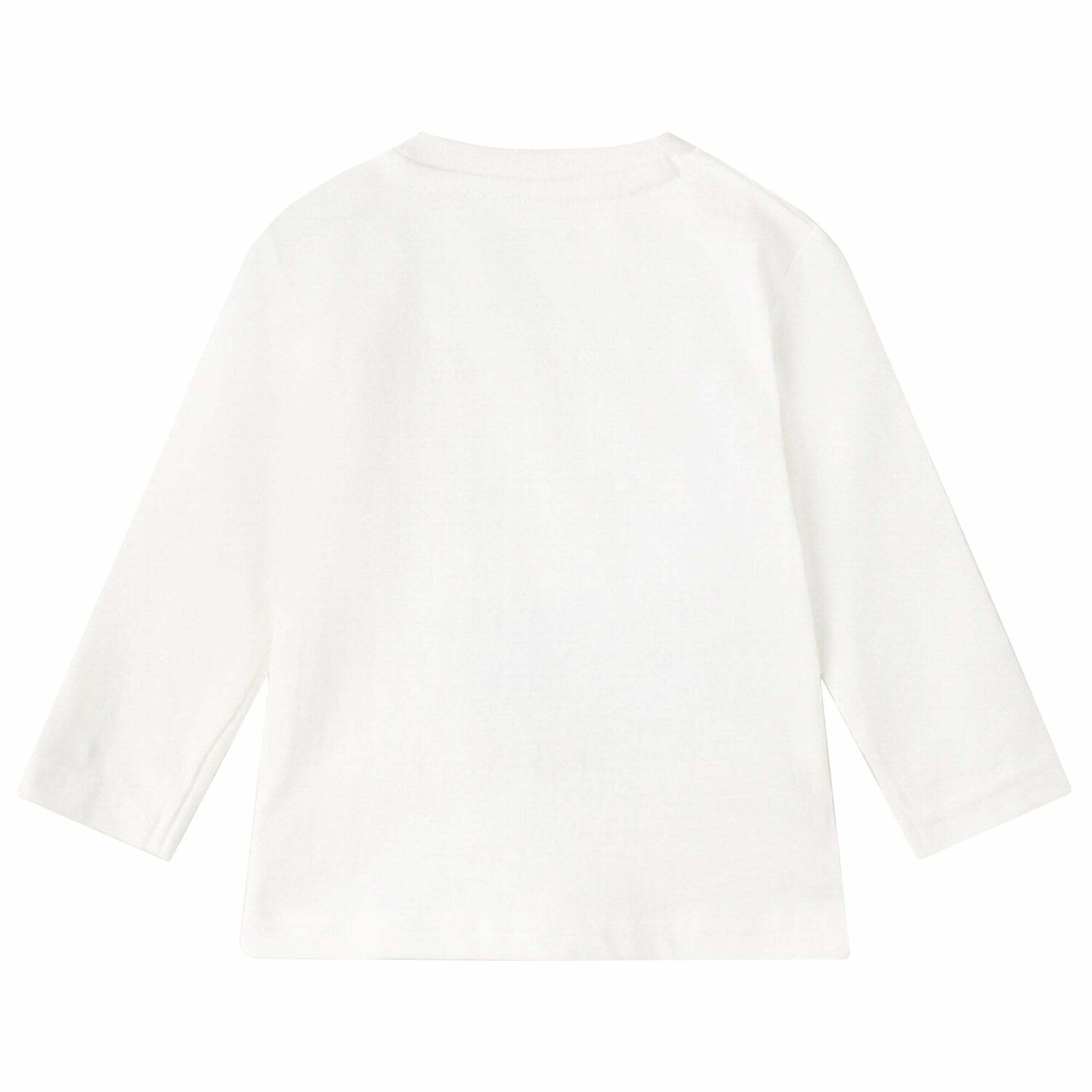 Younger Boys Ivory Bag Long Sleeve Top, 1, hi-res image number null