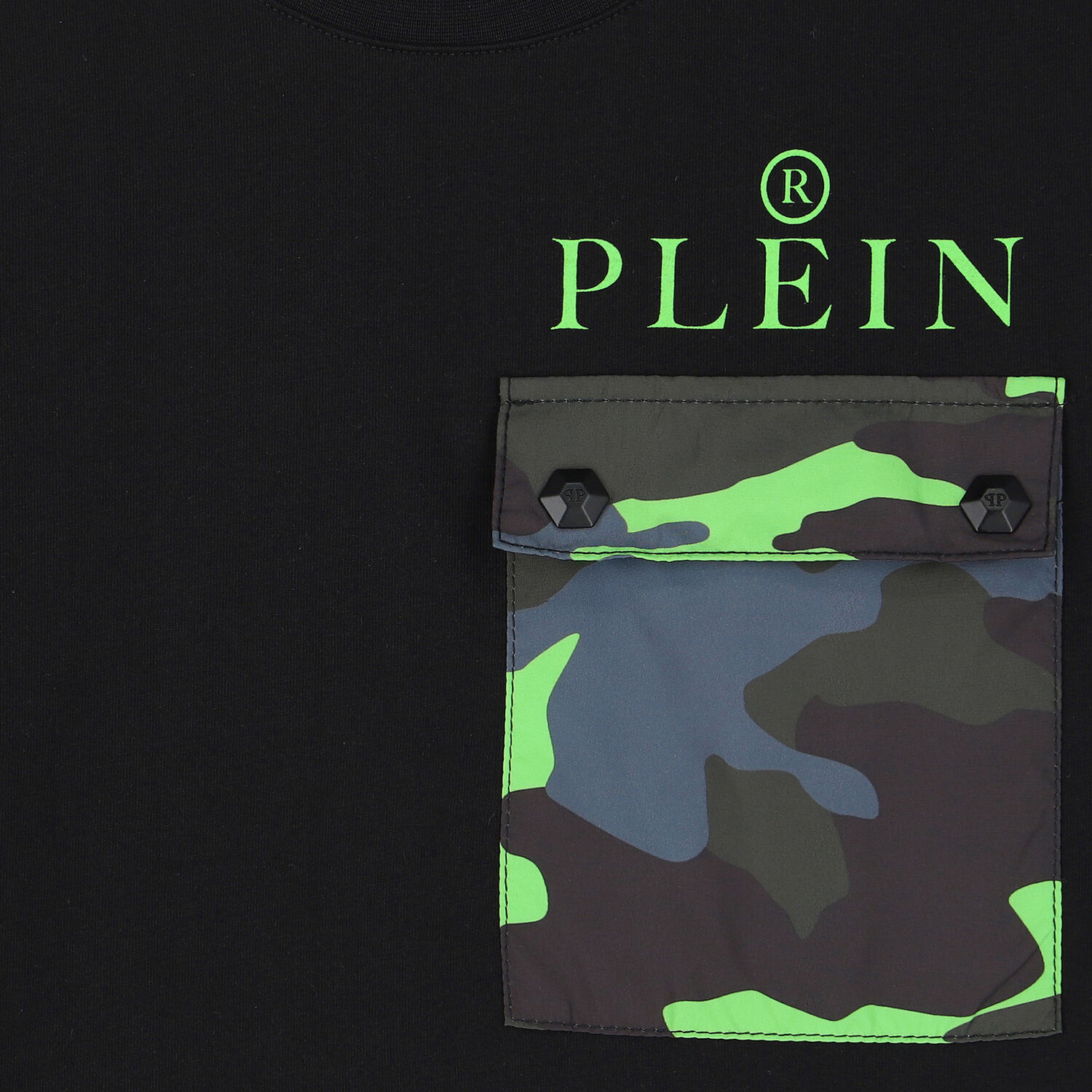 تيشيرت بالشعار باللون الأسود للأولاد, 1, hi-res image number null