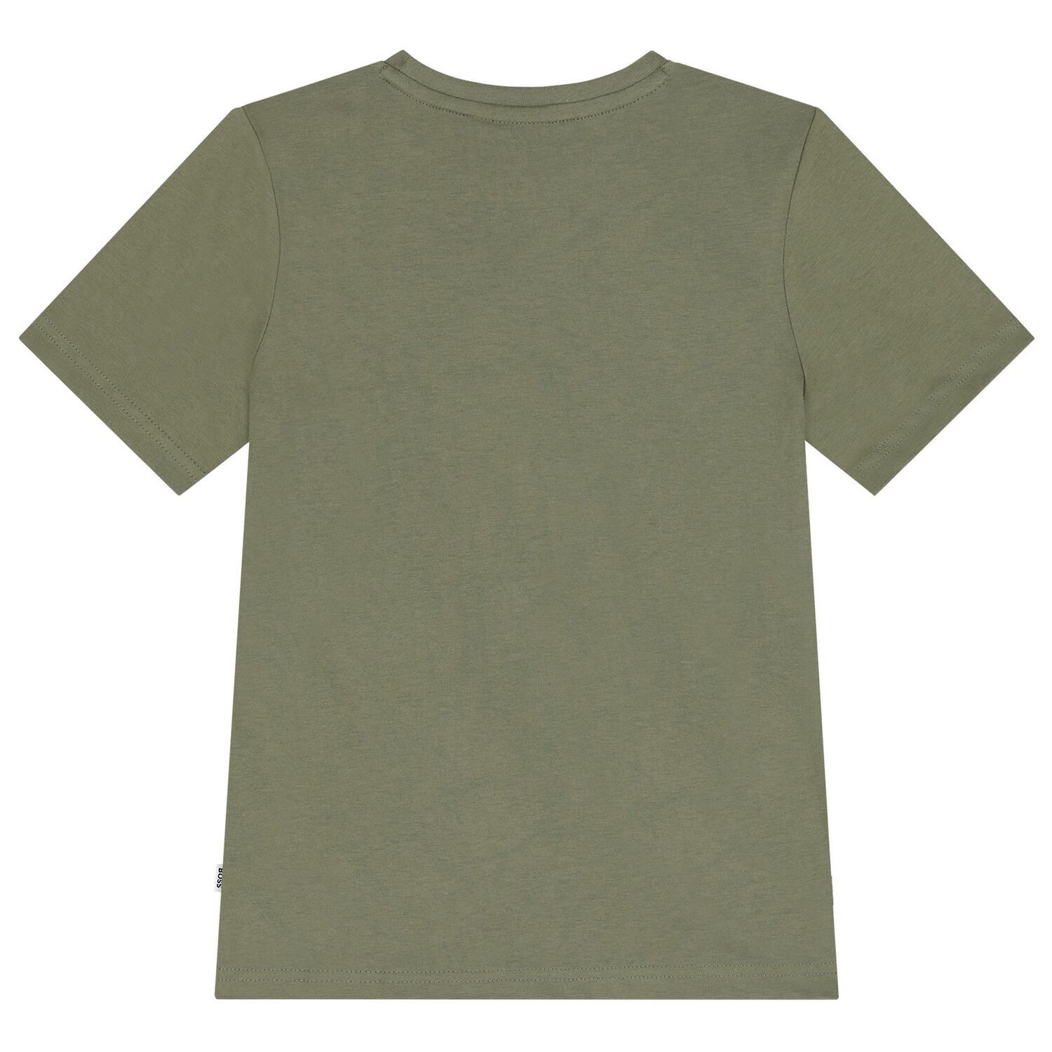 Boys Green Logo T-Shirt, 1, hi-res