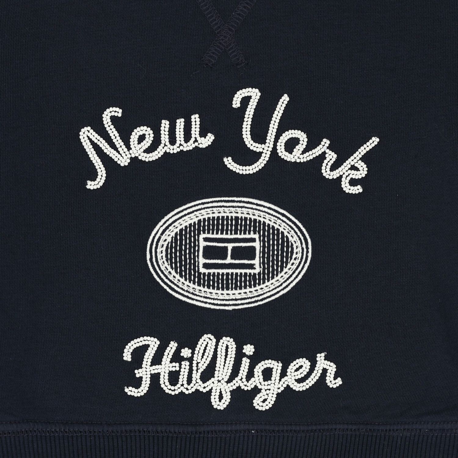 Girls Navy Logo Sweatshirt, 1, hi-res image number null