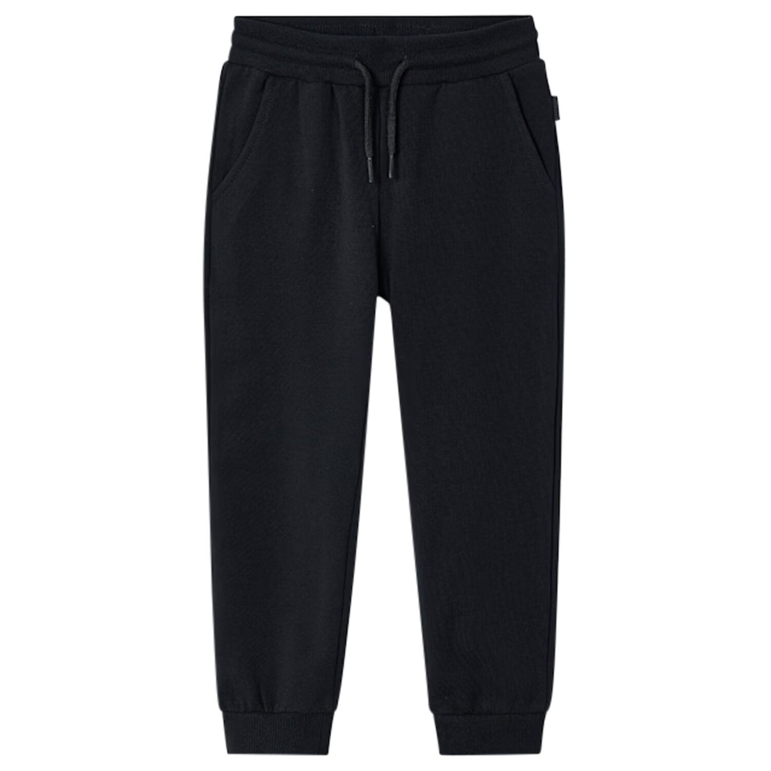 Boys Black Joggers, 1, hi-res
