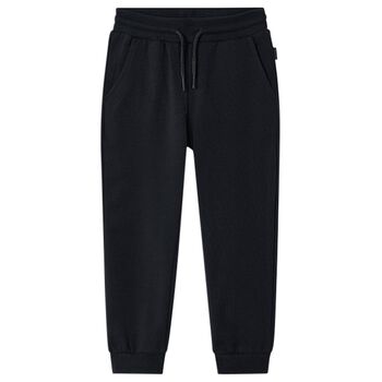 Boys Black Joggers