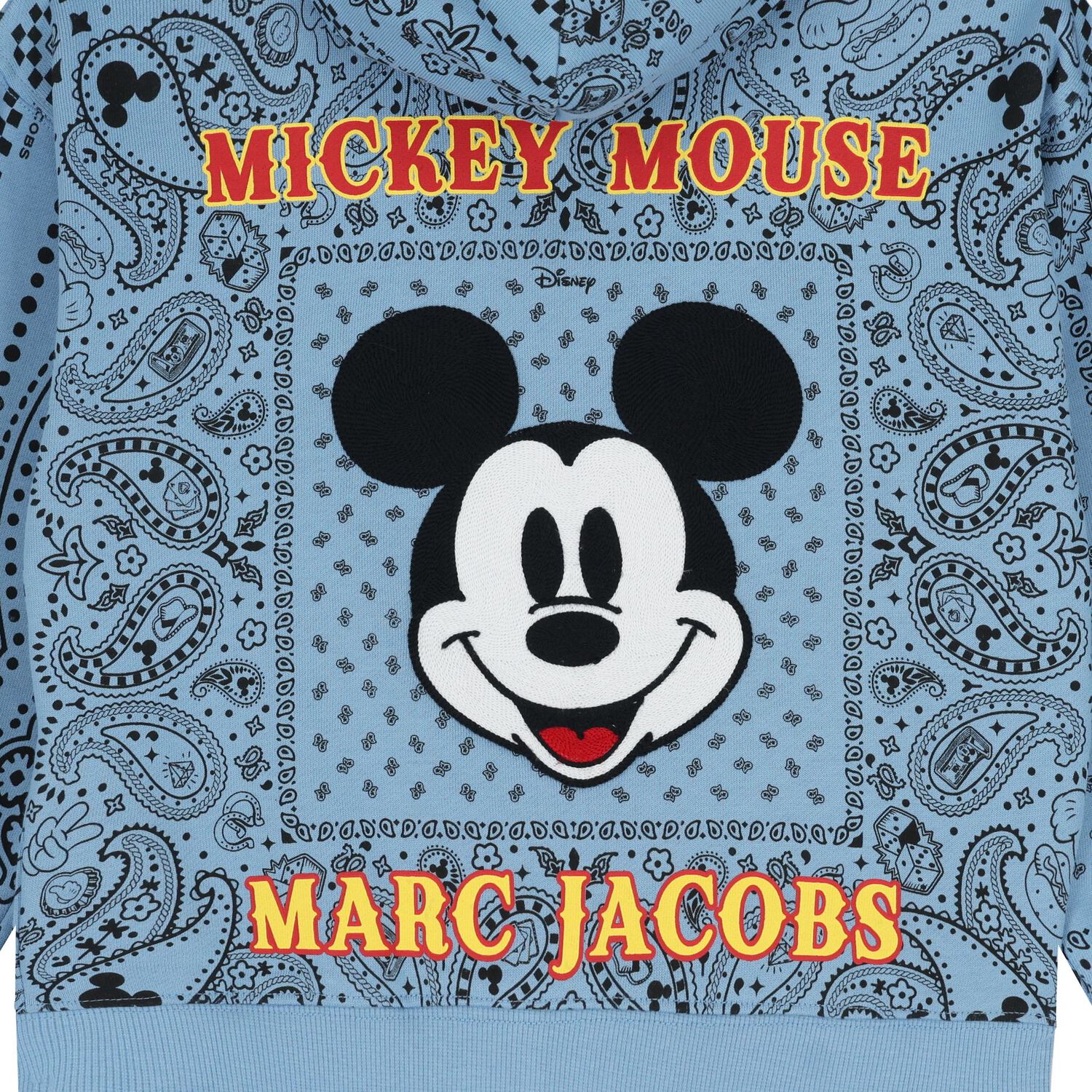 Blue Bandana Disney Hooded Zip Up Top, 1, hi-res
