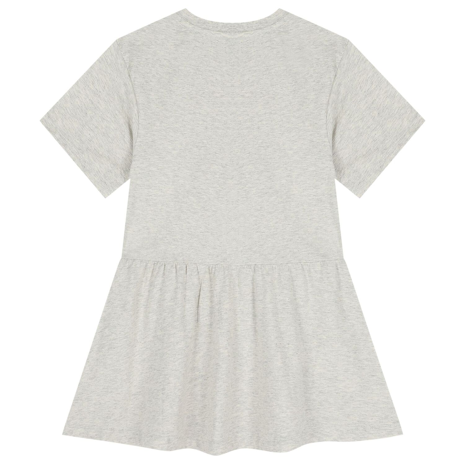 Girls Grey Tiger Logo Dress, 1, hi-res