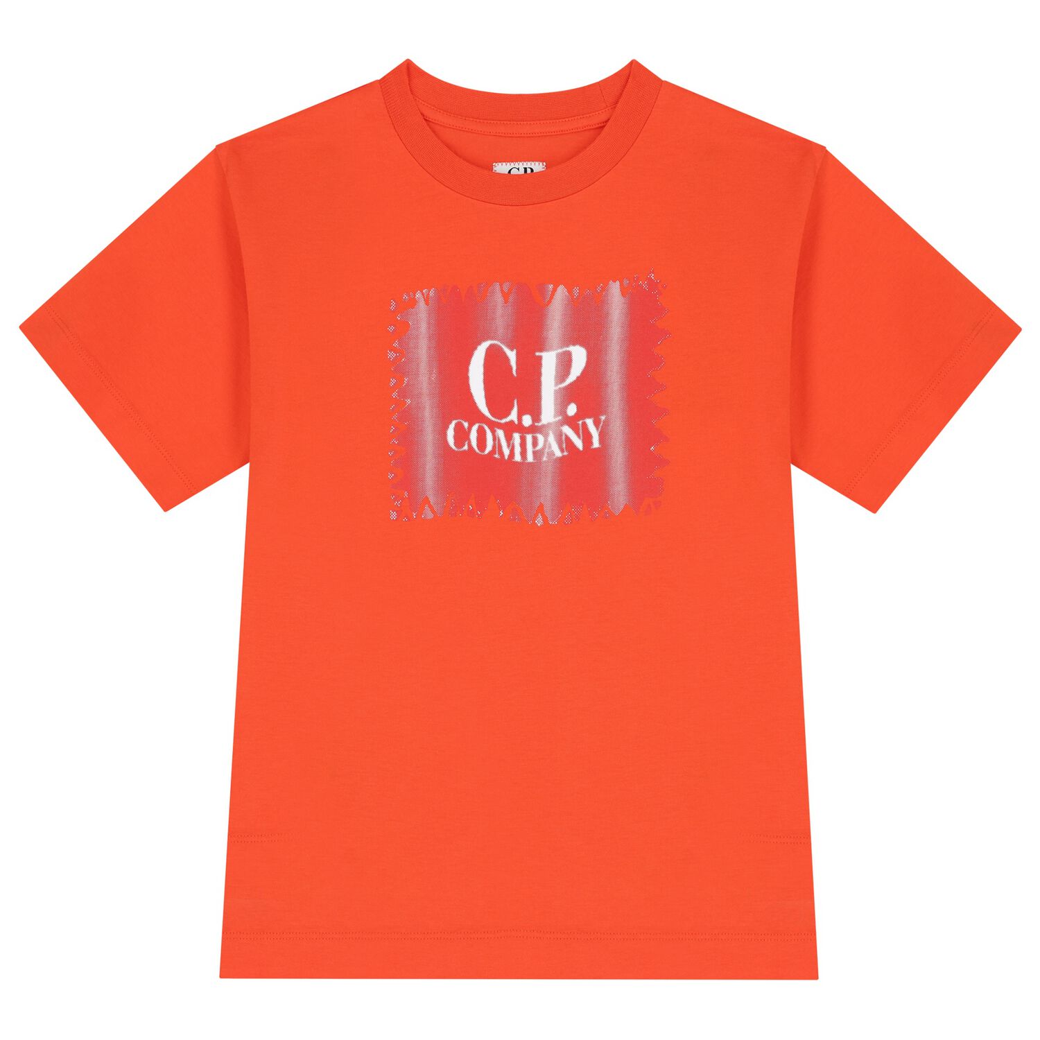Boys Orange Logo T-Shirt, 1, hi-res