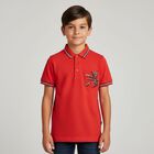Boys Red Polo Shirt, 1, hi-res