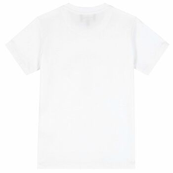 Boys White Logo T-Shirt