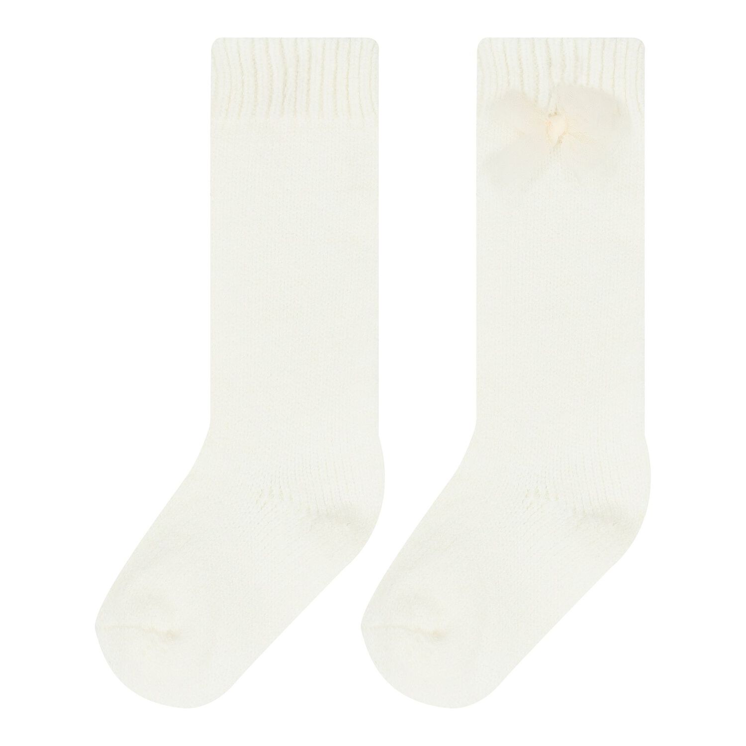 Baby Girls Ivory & Beige Tulle Dress Set, 2, hi-res