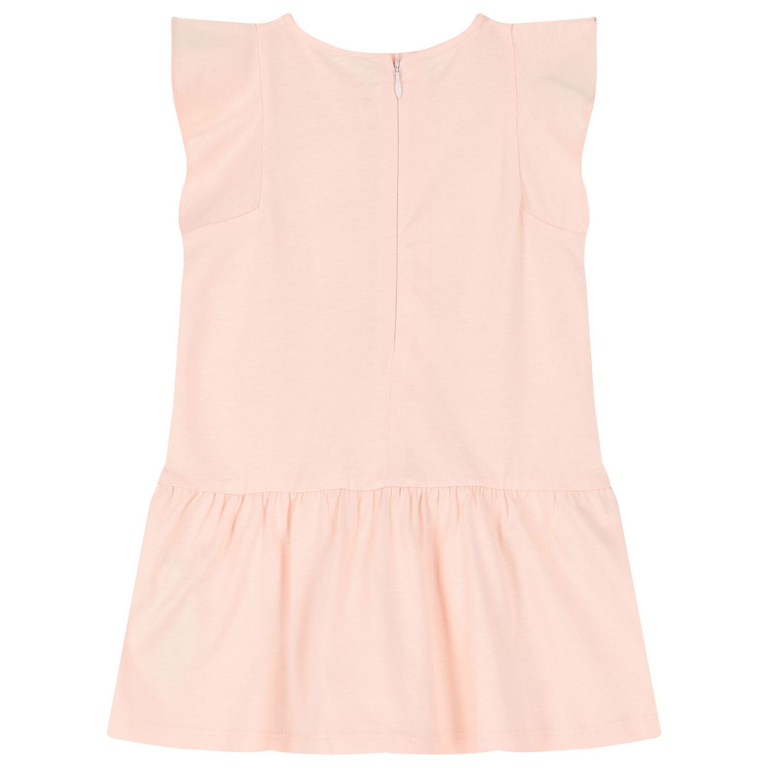 Younger Girls Pink Logo Dress, 2, hi-res image number null