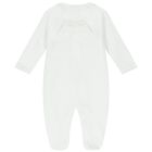 White Angel Wings Babygrow, 2, hi-res