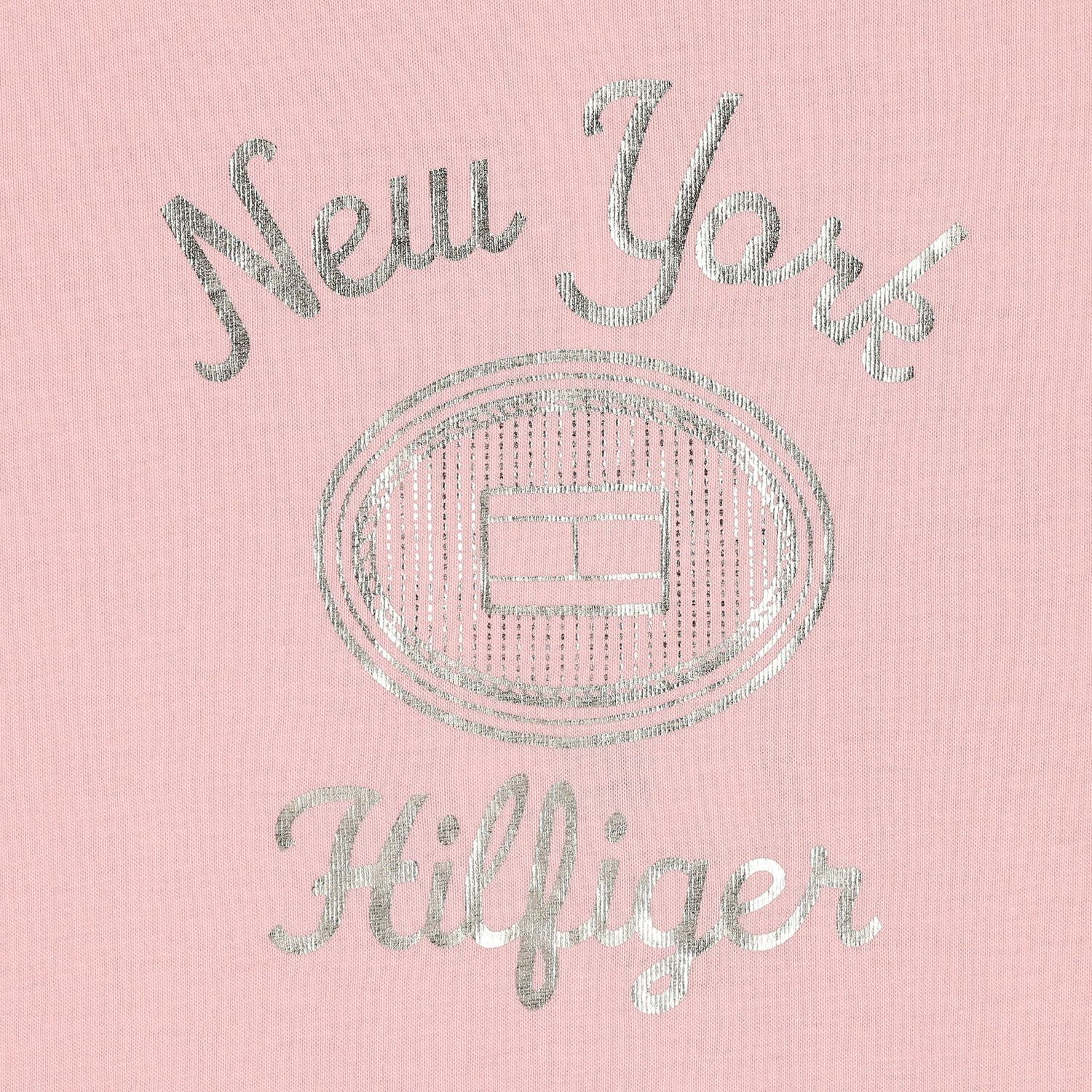 Girls Pink Logo T-Shirt, 2, hi-res image number null