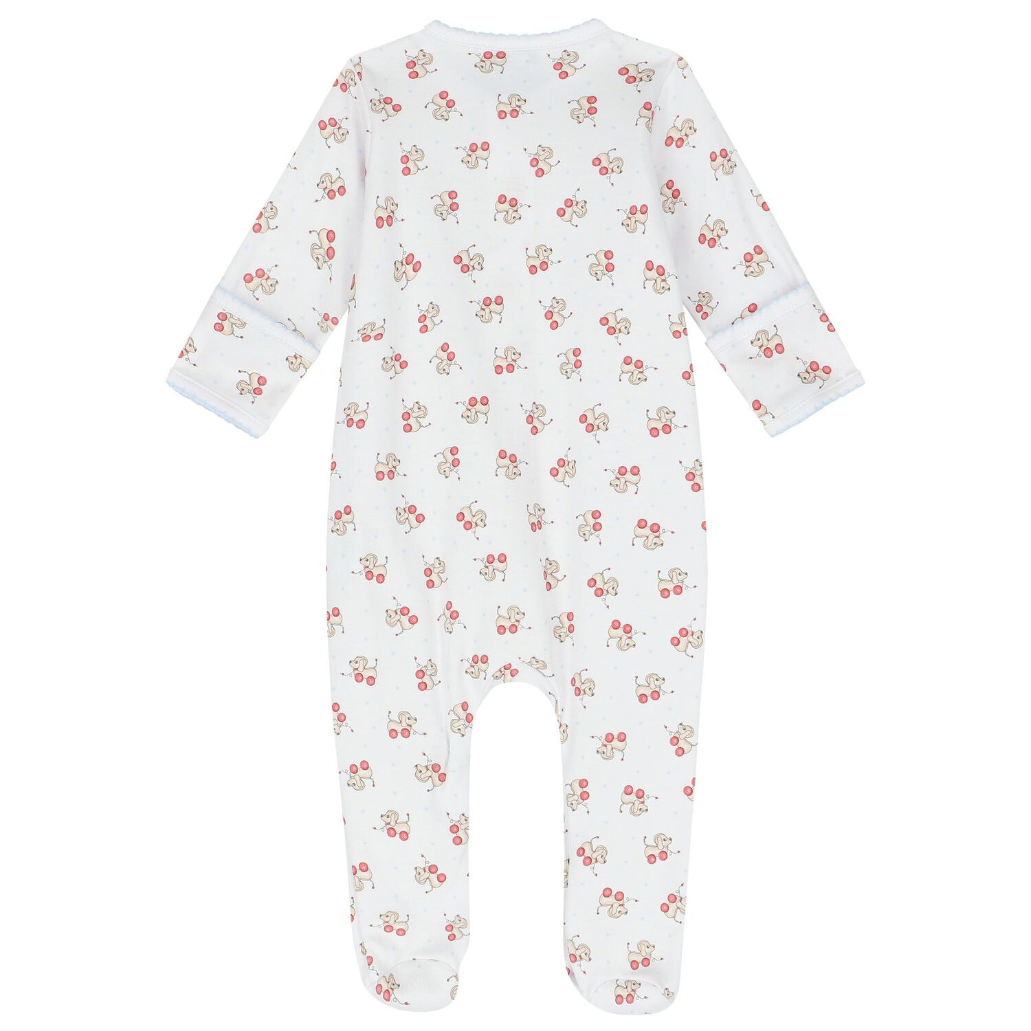Baby Boys White Toy Print Babygrow, 1, hi-res image number null