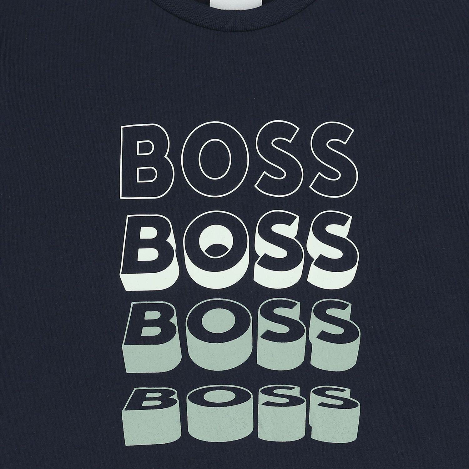 Boys Navy Blue Logo T-Shirt, 6, hi-res