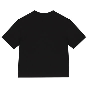 Boys Black Logo T-Shirt