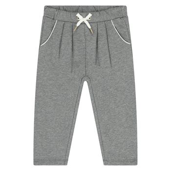 Younger Girls Grey Logo Joggers