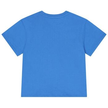 Blue Tiger Logo T-Shirt