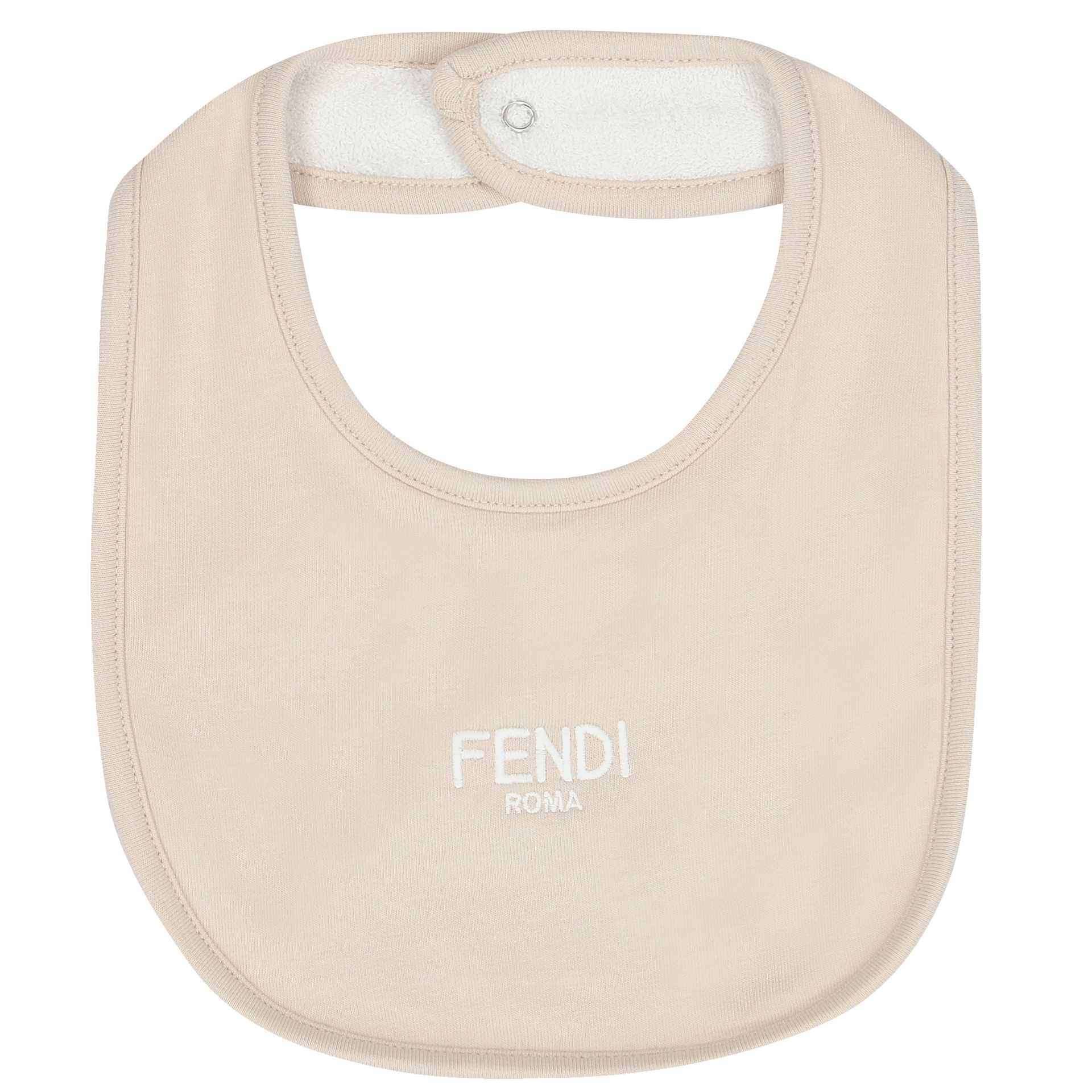 Fendi Ivory & Blue Logo Babygrow Set | Junior Couture USA