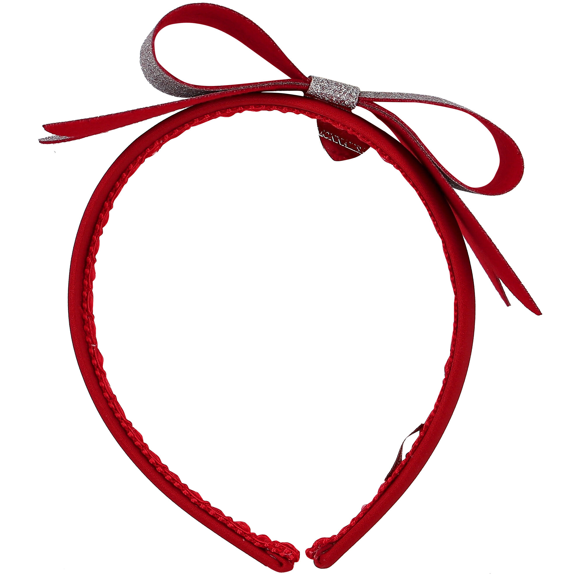 Monnalisa bow-detail headband - Red