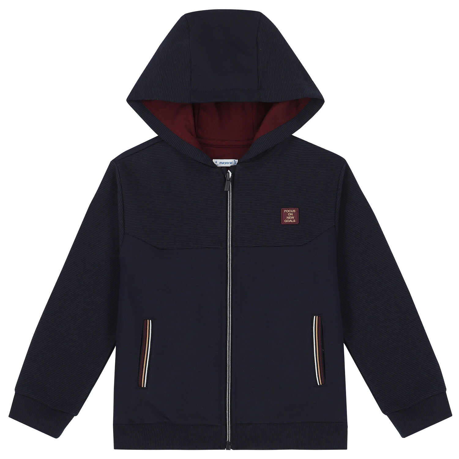 Boys Navy & Red 3-Piece Tracksuit, 1, hi-res image number null