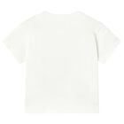 Younger Boys Ivory Volley Ball T-Shirt, 1, hi-res
