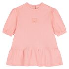 Younger Girls Pink & White Logo Leggings Set, 1, hi-res